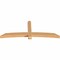 Ekena Millwork Bellingham Timber Gable Bracket, Western Red Cedar, 96"W x 36"H x 5 1/2"D x 5 1/2"F, 9/12 Pitch GBW096X36X0606BEL00SWR - alternate 2